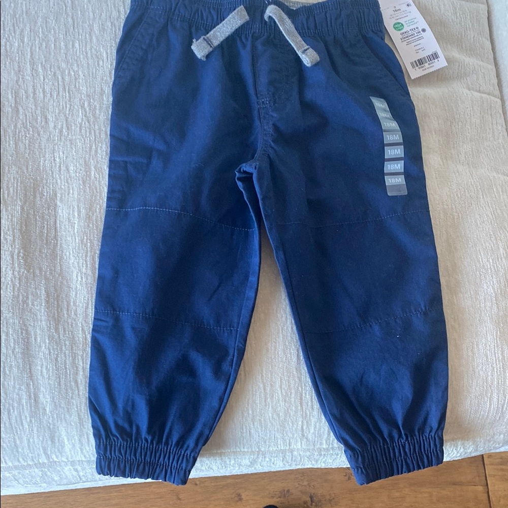 Carter's Dark Blue Kids Joggers